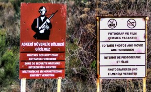 Cyprus Photography Warning Signs