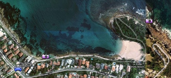 Cabbage Tree Bay and Shelly Beach