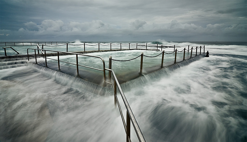 King Tide At Mona Vale Pool