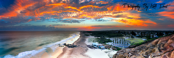 Redhead Beach Sunset by Landscape Photographer  Kiall Frost