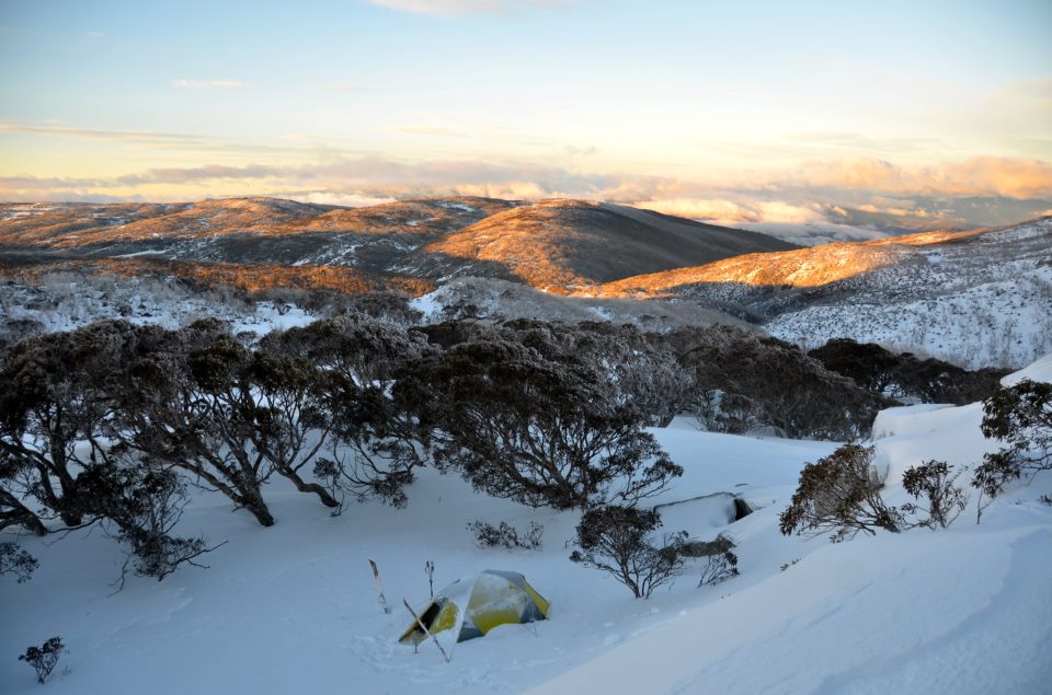 First light looking to Dead Horse Gap
